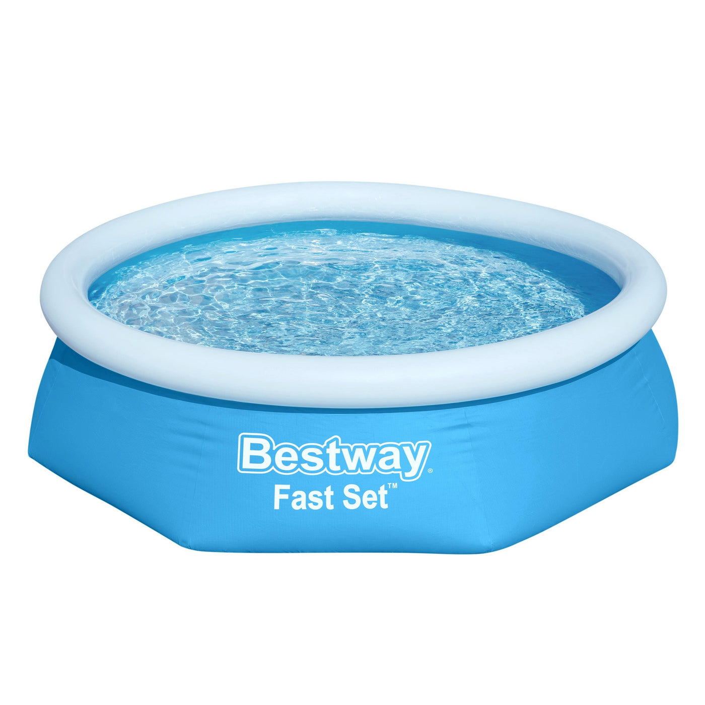 Bestway Fast Set Aufstellpool 244 x 61 cm ohne Pumpe – Hauptansicht auf weißem Hintergrund